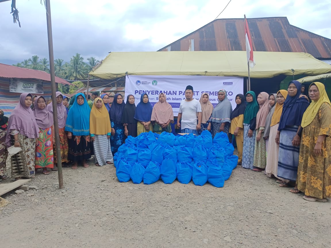 Peduli Banjir Tapanuli Selatan, Sekolah Islam Al Azhar Cibubur Salurkan 100 Paket Sembako